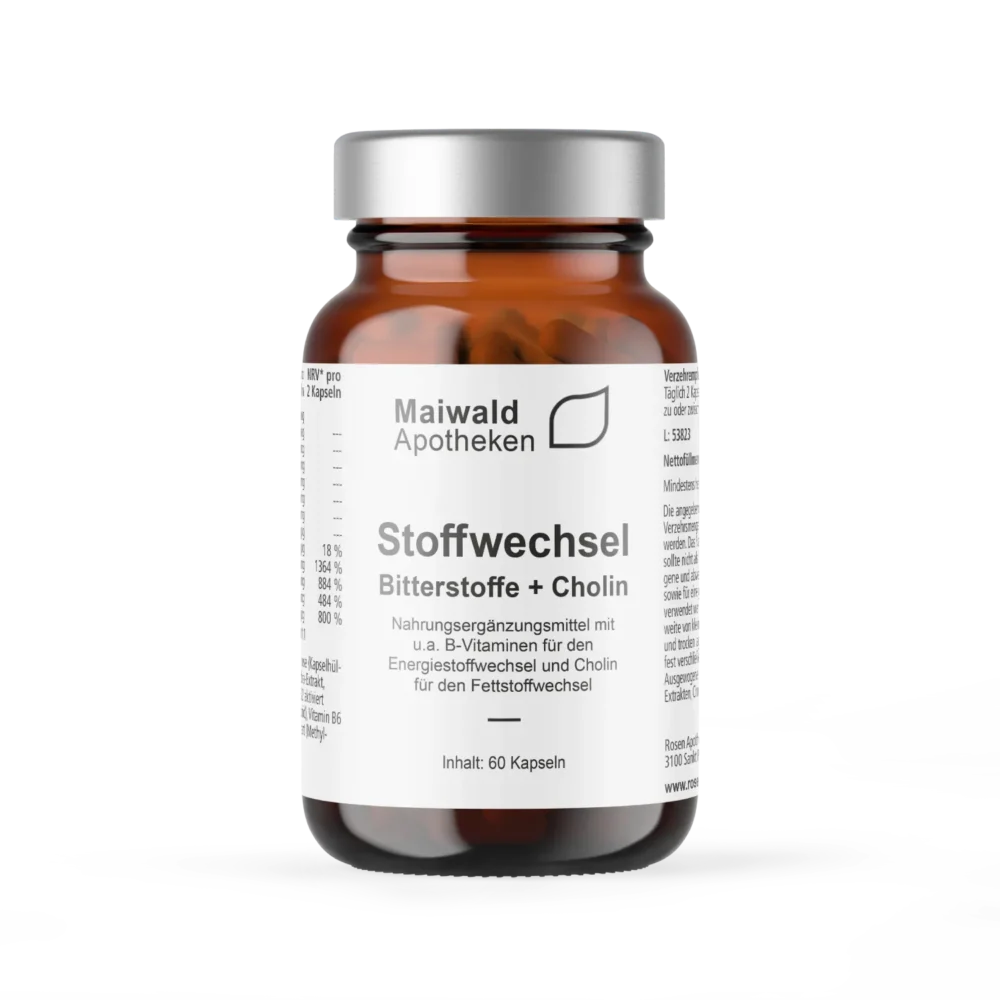 Mag. Maiwalds Stoffwechsel + Bitterstoffe + Cholin