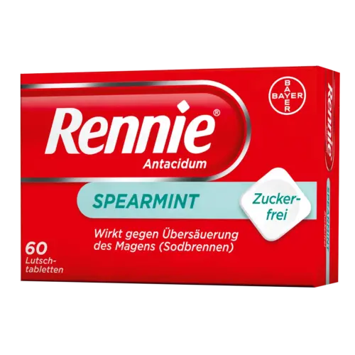 Rennie Lutschtabletten-Spearmint 60-Stueck